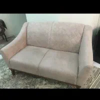 نیم ست مبل راحتی ۴ نفره سالم بدون زدگی و پارگی