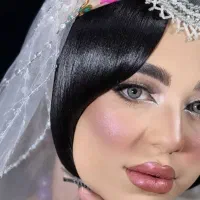 میکاپ شینیون زلف قشقایی تخصصی