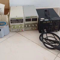 هیتر هویه گرداک  و منبع تغذیه ازمایشگاهی