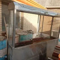 کبابپز و منقل کباب و جیگر تمام استیل