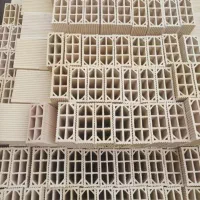 بلوکه مهندسی سفال سه سوراخ آجر مصالح ساختمانی