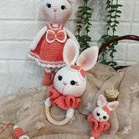 سفارش عروسک های زیبا دست بافت