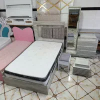 سرویس تخت و خواب (120)با میز آرایش و پاتختی وتشک