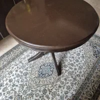میز گرد پایه گلدونی