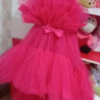 لباسی پرنسسی دنباله دار