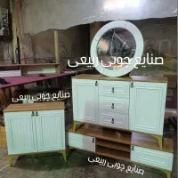 کنسول آینه و جاکفشی و تی وی.مدل نیلا آینه خور