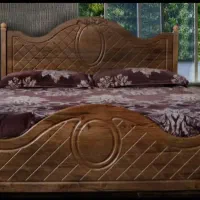 تخت ۲نفره روکشدار با کفه تخت درجه۱