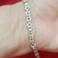 دستبند نقره با کد۹۲۵