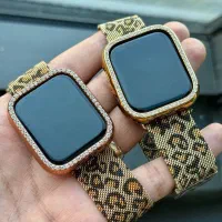 بند میلانس پلنگی اپل واچ ساعت هوشمند اسمارت واچ