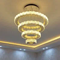 نصب لوستر های سقفی وشاخه ای