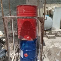 بشکه فلزی، کانال آهنی، لوله