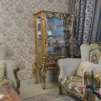مبلمان استیل ۷ نفره با میز ناهارخوری ۶ نفره