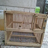 قفس چوبی پرنده