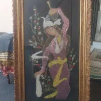 تابلو منجوق دوزی درحد نو