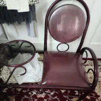 میزتلفن صندلی چرم کاملاسالم