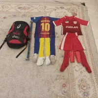 ست لباس فوتبال برای ۶ تا ۷ سال به همراه کیف