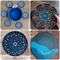 آموزش نقاشی با رنگ اکرلیک