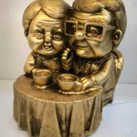 مجسمه عشق پیری نماد عشق و محبت«امید دکور»