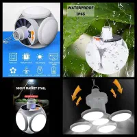 لامپ شارژی+خورشیدی