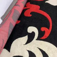 فرش قرمزمشکی  سالم درحدنو