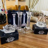 سرویس کریستال ایگل ظروف ایتالیا جا شمعی بوهمیا