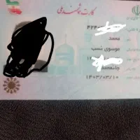 مدارک گم کردم به اسم محمدموسوی نسب