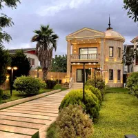 ویلا باغ دوبلکس 500 متری نماسنگ لوکس جنگلی