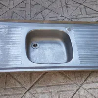 سینگ ظرف شویی دو طرف سینی