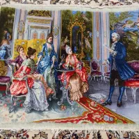 تابلو فرش دستباف شاعر جوان 2