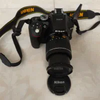 دوربین نیکون d5300با لنز معمولی تمیز زیر قیمت