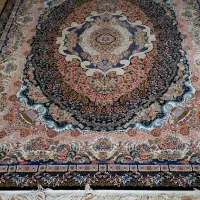 فرش 12 متری ماشینی دستباف گونه کاشان