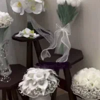 دسته گل عروس با مدل دلخواه