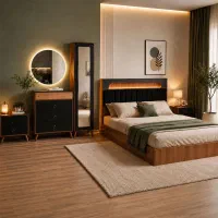 تخت خواب ناردین  باشکوه