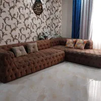 مبل ال ترک همراه روکش