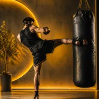 باشگاه بوکس و کیک بوکسینگ/تخلیه استرس حال خوب