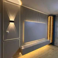 ساخت ونصب کابینت کمد قرنیز تی وی وال پوسترماربل