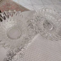 میوه خوری و شیرینی خوری کریستال چک