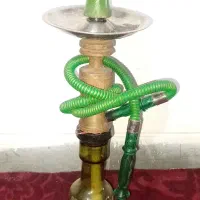 قلیون تنه چوبی