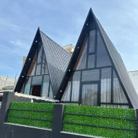 اجاره کلبه سوئیسی ۲خواب سرخرودساحلی جنگلی