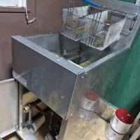 سرخ کن دو لنگه تمام استیل