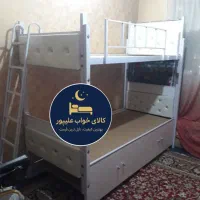 تخت خواب دوطبقه مهمان میزبان(سه نفره)