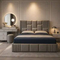 سرویس خواب دو نفره MDF مستقیم از تولیدی