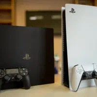 فروش یک عدد ps4 و یک عدد ps5