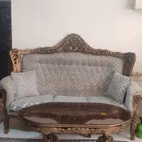مبل ۹نفر سلطنتی چوب راش اصل و زیبا