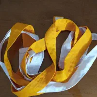 کمربند سفید و زرد تکواندو