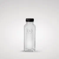 بطری پت ۵۰۰ سیسی طرح جوس (درب مشکی) ارسال کشوری