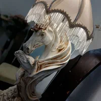 آباژور مدل اسب