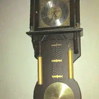 ساعت دیواری طرح چوب