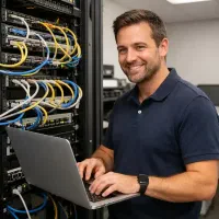 پشتیبانی شبکه شرکت‌ها -  رفع مشکل شبکه و کامپیوتر