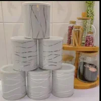 قوطی شیر خشک /جا ادویه /خلاقیت/ظرف پرکاربرد